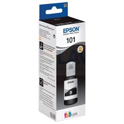 Чернила EPSON 101 (T03V14) для СНПЧ L4150/ L4160/ L6160/ L6170/ L6190, черные, ОРИГИНАЛЬНЫЕ, C13T03V14A - фото 15109983