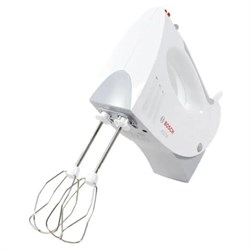 Миксер BOSCH MFQ 3540, 450 Вт, 5 скоростей, 2 венчика, 2 крюка для теста, стакан, белый, MFQ3540 - фото 15127789