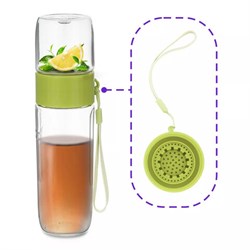 Блендер смузи-мейкер KITFORT КТ-3033-2, 150 Вт, 2 в 1, бутыль 300 мл, кофемолка 50 мл, белый - фото 15135306