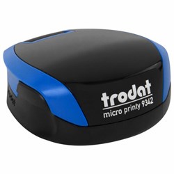 Оснастка для печатей КАРМАННАЯ, D=42 мм синий, TRODAT 9342 MICRO P4, корпус синий, подушка,163187 - фото 15140102