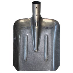 Лопата совковая без черенка 22х35 см, ребра жесткости, рельсовая сталь, RABBITEX (РАББИТЕКС) "RAIL STEEL", 700488 - фото 15163564