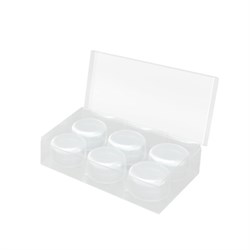 Беруши анатомические восковые из пластичного силикона, КОМПЛЕКТ 3 пары в контейнере, RABBITEX (РАББИТЕКС), 671320 - фото 15177114