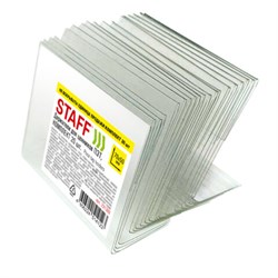 Держатели для ценников 70х50 мм, КОМПЛЕКТ 20 шт., ПЭТ, STAFF, 291389 - фото 15180533