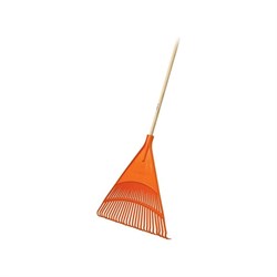 Веерные пластиковые грабли TRUPER EP-26R - фото 15188977