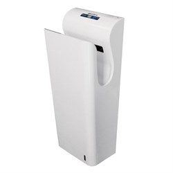 Сушилка для рук KSITEX UV-9999, 2050 Вт, ультрафиолет, погружного типа, время сушки 10 секунд, пластик, белая - фото 15208580