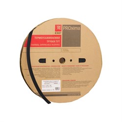 Термоусаживаемая трубка EKF тут нг 10/5 черная рулон (100 м) proxima - фото 15214323