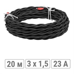 Витой ретро провод TDM ELECTRIC Эко - фото 15217904