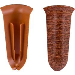 Наружный угол для плинтуса Ideal Классик - фото 15221621