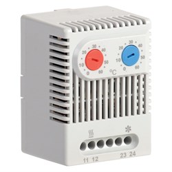 Двухканальный термостат IEK YCE-DTNO-NC-60 - фото 15238456