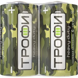 Батарейка Трофи R14-2S Классика - фото 15240875