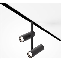 Трековый светильник MAYTONI Elti Duo LED 24W Алюминий Черный - фото 15243517