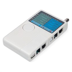 Многофункциональный тестер для витой пары коаксиального кабеля, телефона Ripo 011-340005 - фото 15245395