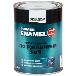 Грунт эмаль по ржавчине Экодом 236345 - фото 15275224