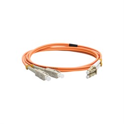 Оптический дуплексный патч-корд LANMASTER LAN-2LC-2SC/OM2-1.0 - фото 15346520