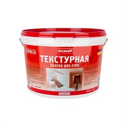 Текстурная декоративная акриловая краска Pufas Decoself мороз., 16 кг, фракция 1-1.5 мм - фото 15449325