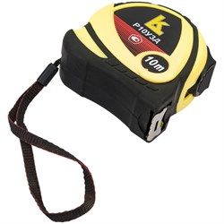 Обрезиненная рулетка КАЛИБРОН Р10УЗД - фото 15488871