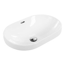 Полувстраиваемая керамическая раковина BelBagno BB1004 - фото 15576414