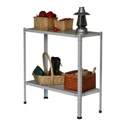 Стеллаж Steller ас-100.100.40.2.полимер - фото 15634569