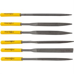 Набор разнопрофильных надфилей MEGATOOLS MT-6160(60866) - фото 15635729