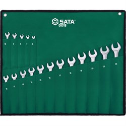 Набор комбинированных ключей Sata 08018 - фото 15637225