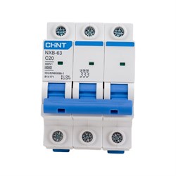 Автоматический выключатель CHINT NXB-63 - фото 15640370