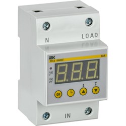 Однофазное реле напряжения IEK рн-д - фото 15646825