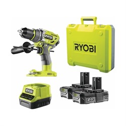 Ударная дрель-шуруповерт Ryobi ONE+ R18PD7-220B - фото 15651054