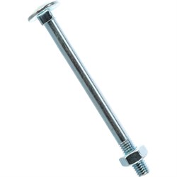 Оцинкованный болт Европартнер M10х120 DIN603 2 шт. - фото 15659097