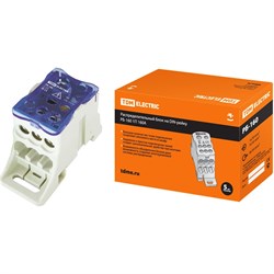 Распределительный блок на DIN-рейку TDM ELECTRIC РБ-160 - фото 15661017