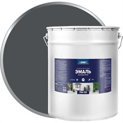 Эмаль Proremontt ПФ-115 Антрацит RAL 7016 20 кг 9591480 - фото 15665734