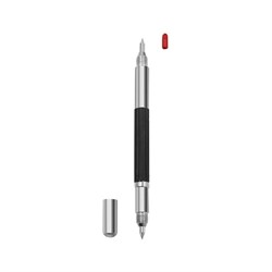 Двусторонняя чертилка-скрайбер для разметки по металлу стеклу Vitatools chertilka-skrayber - фото 15668248