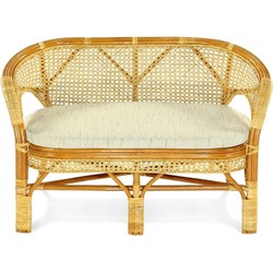 Двухместный диван Vinotti 02/15С Коньяк - фото 15695920