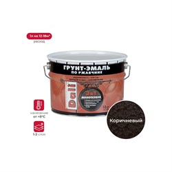 Молотковая грунт-эмаль по ржавчине DALI 42149 - фото 15716027