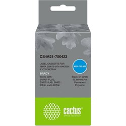 Ленточный картридж для Brady BMP21-PLUS, BMP21-LAB CACTUS CS-M21-750423 - фото 15727317