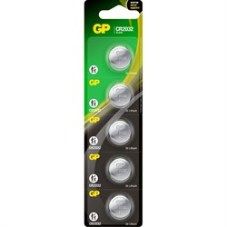 Литиевые дисковые батарейки GP Lithium CR2032 - фото 15737151