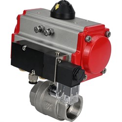 Нержавеющий полнопроходной шаровой кран DN.ru КШМП.316.230-ISO - фото 15738284