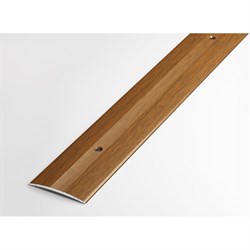 Прямой алюминиевый декоративный порог Лука 00000001771 - фото 15744528