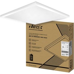 Универсальная светодиодная панель Neox ДВО-02-EMERGENCY 4065-ОПАЛ - фото 15752105