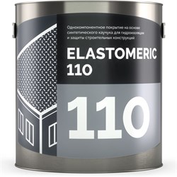 Мастика для кровли Elastomeric Systems 3 кг, базовый слой серый elastomeric-110 - фото 15766281