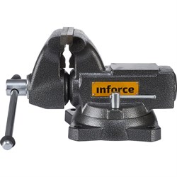 Поворотные слесарные тиски Inforce 05-23-10 - фото 15778612