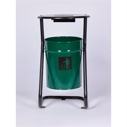 Уличная металлическая урна ПРОФМЕТСТИЛЬ 649 - фото 15793872