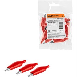 Зажим-крокодил TDM ELECTRIC ЗКИ - фото 15800213