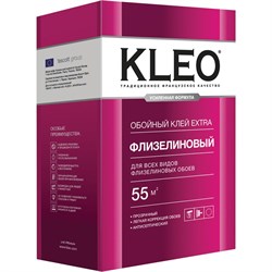 Сыпучий клей для флизелиновых обоев KLEO 030 EXTRA 55 - фото 15800654