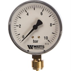 Радиальный манометр Watts F+R200 - фото 15808612