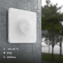 Влагостойкий вандалоустойчивый настенный уличный светодиодный светильник для сада и дачи Geniled 8219 08219 - фото 15809425