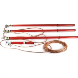 Переносное заземление для ВЛ Электро Трейд ЗПЛ-10Э-3 - фото 15812874