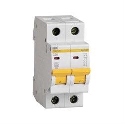 Модульный автомат IEK ВА 47-29 2п C 50А 4.5кА - фото 15816354