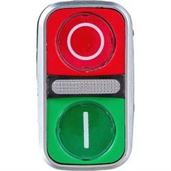 Двойная кнопка ANDELI LA115-A5-11RD1 - фото 15830928