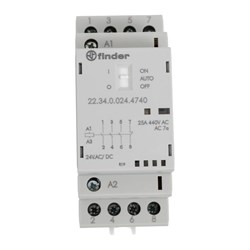 Модульный контактор FINDER 223400244740 - фото 15833136