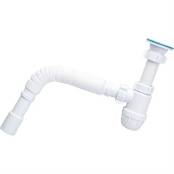 Бутылочный сифон для умывальника АНИ пласт BM1015 025-1045 - фото 15842497